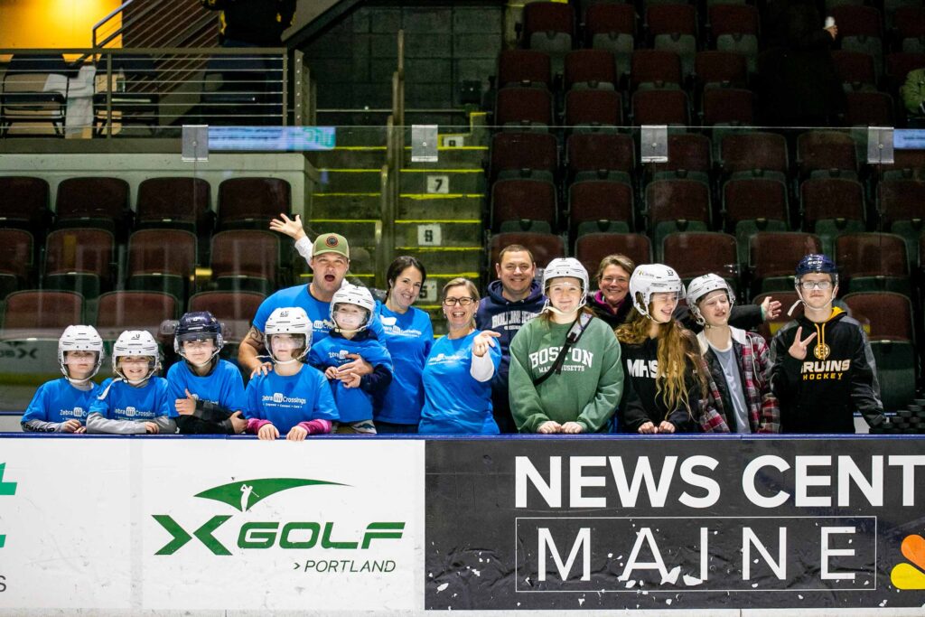 Maine Mariners Outing Fun Group Photo 12 29 2023